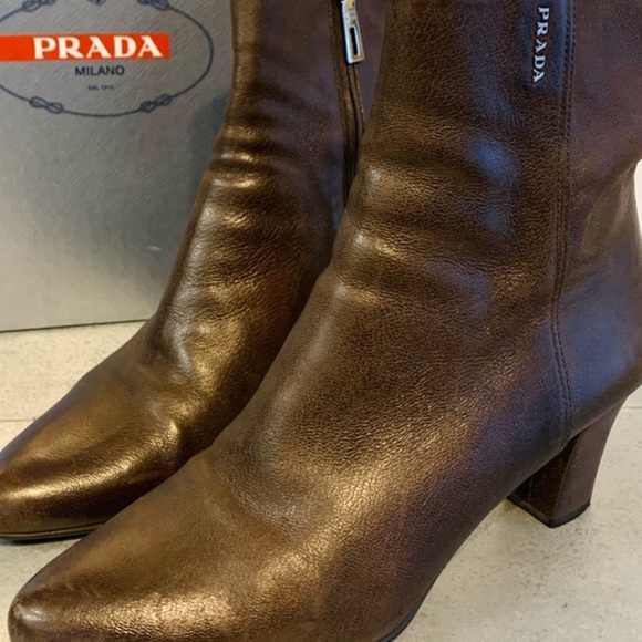 Prada Leather Boots - Picture 3 of 12